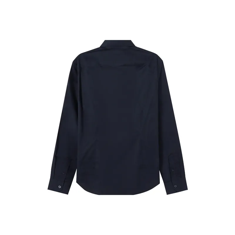 ARMANI EXCHANGEAE FW22 Shirt Men's Marine Blue-1