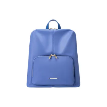 SAMSONITE Fabric Made Of Polyurethane Backpack Medium Size Women's Blue