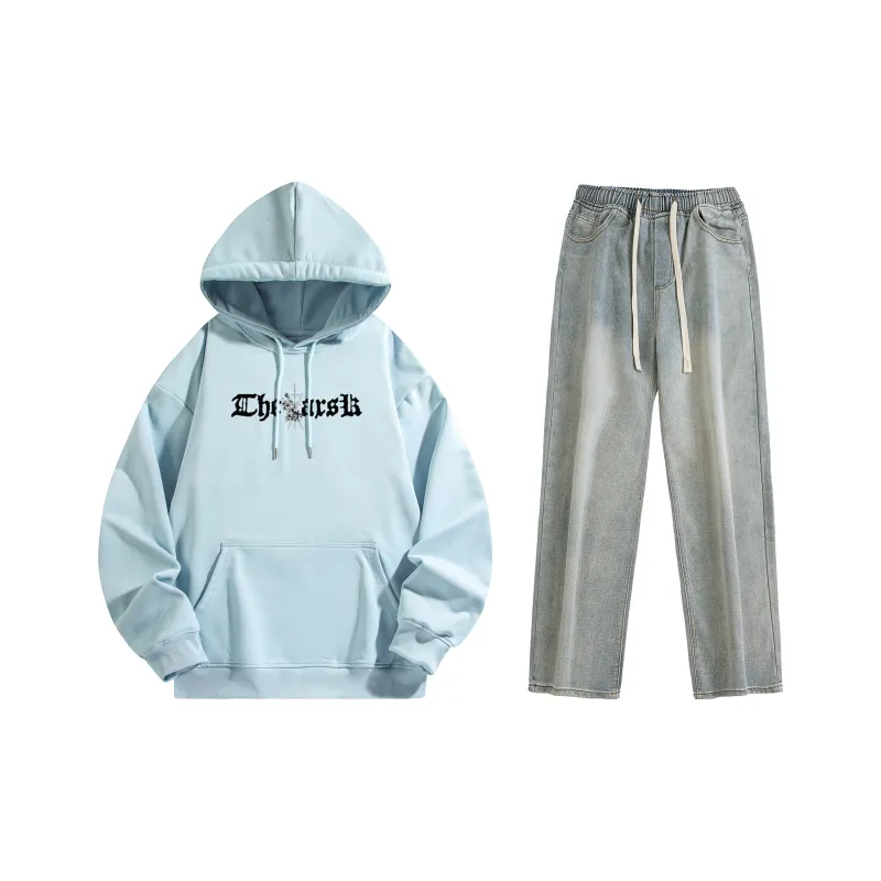 A.X.S.K Sweatshirt Sets Unisex-180