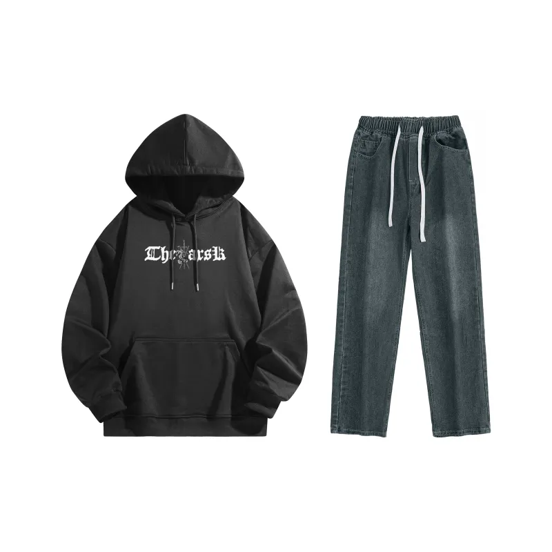 A.X.S.K Sweatshirt Sets Unisex-201