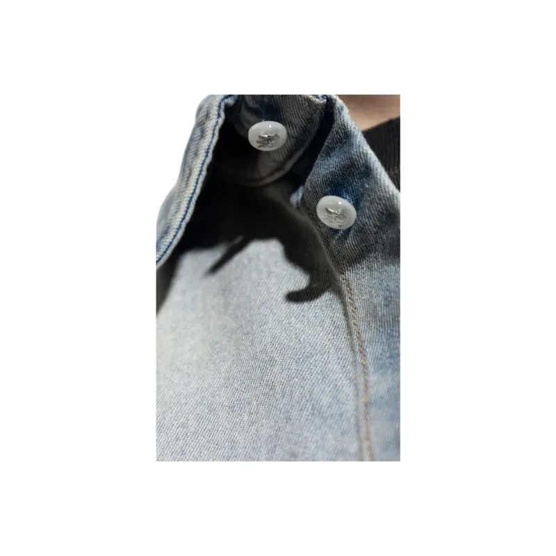 AMIRI Button Up Denim Shirt-4