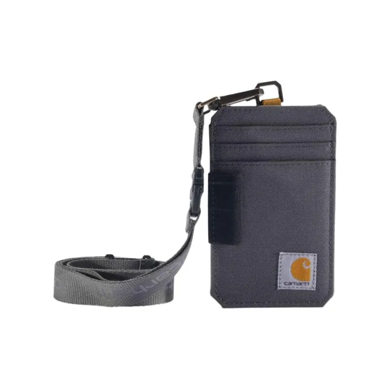 Carhartt Nylon Card Holder Unisex Gray-0