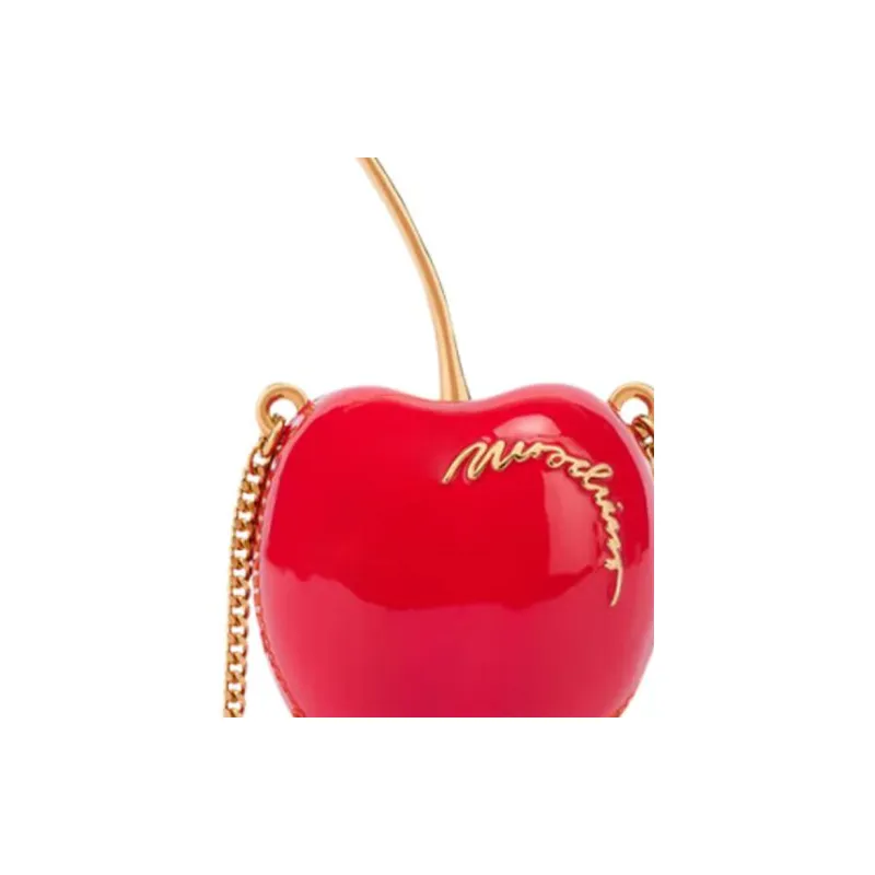 MOSCHINO Metal Necklaces Women's Red-2