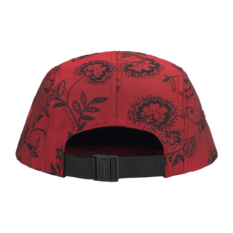 Supreme Floral Jacquard Camp Cap-7