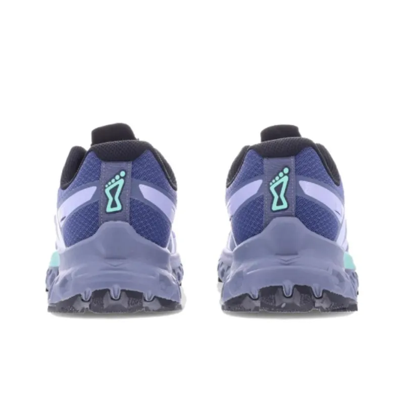 INOV-8 Cushioning Lightweight Low-Top Long Distance Running Running Shoes Women's Marine Blue Mint-4