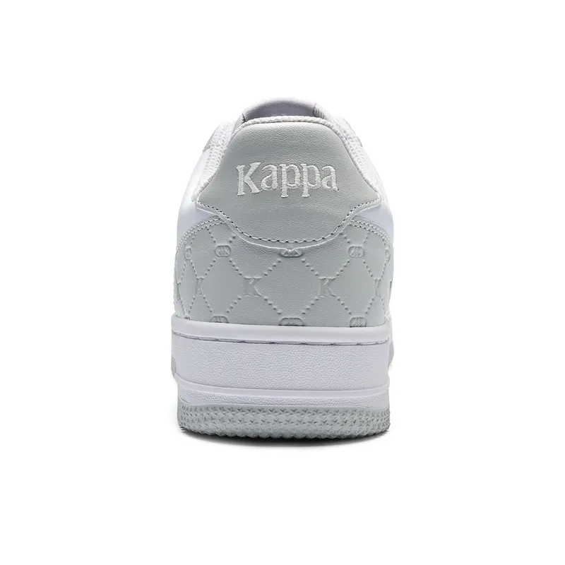 Kappa Wear-resistant And Lightweight Low-Top Skateboard Shoes Unisex Gray-4
