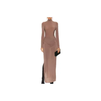 MAGDA BUTRYM Long Sleeved Dress Women's Brown