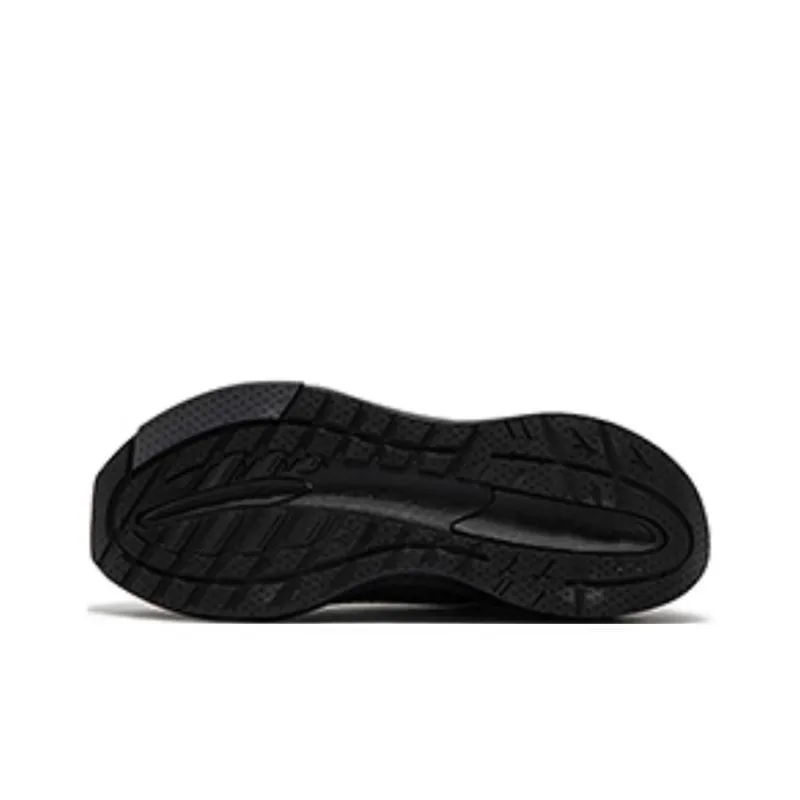 361° Wear Resistant Low Top Running Shoes Women's Black Gray-3