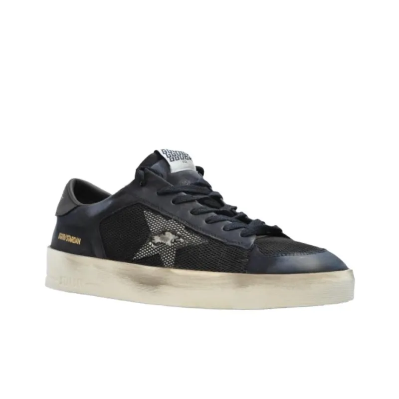 Golden Goose Skateboard Shoes Men's Blue-2