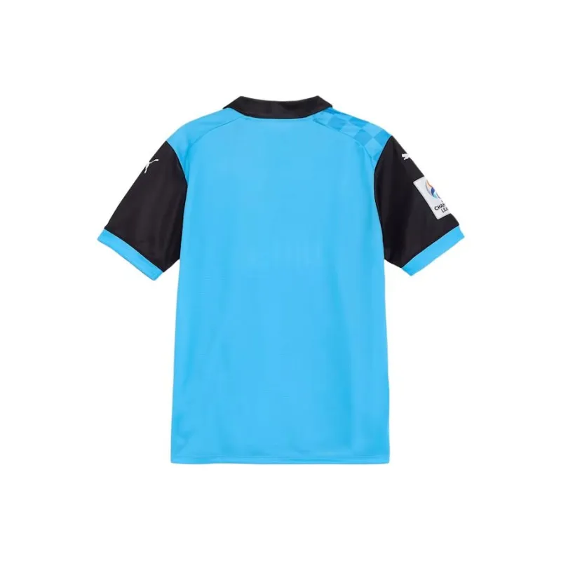 PUMA Polo Shirts Men Sky Blue-1