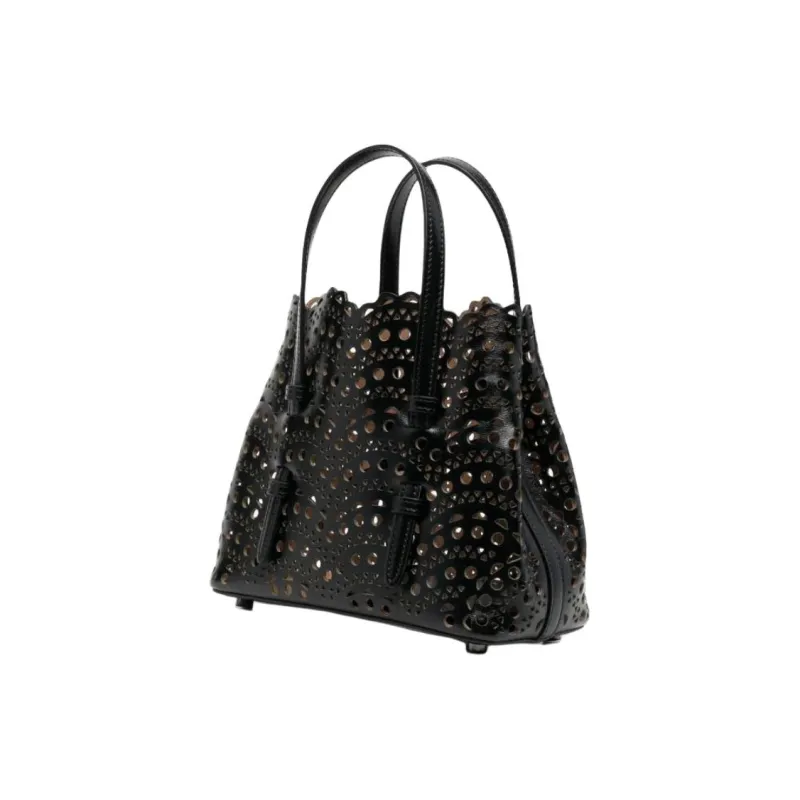 Alaia Mina 20 Small Tote Bag-2