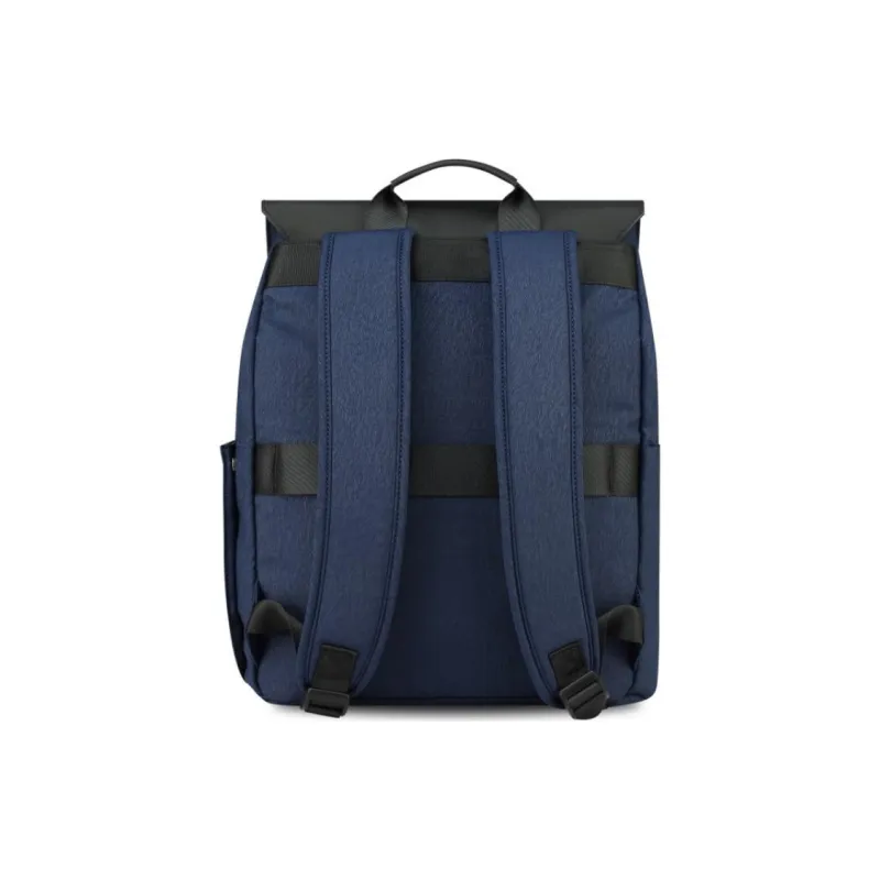 SAMSONITE VERCELLI Fabric Backpack Unisex Blue-4