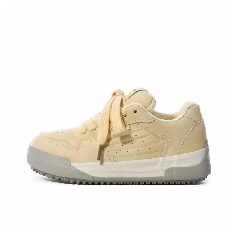 FULLXUAN Japanese Minimalism Sports Low Top Skateboard Shoes Women's-22