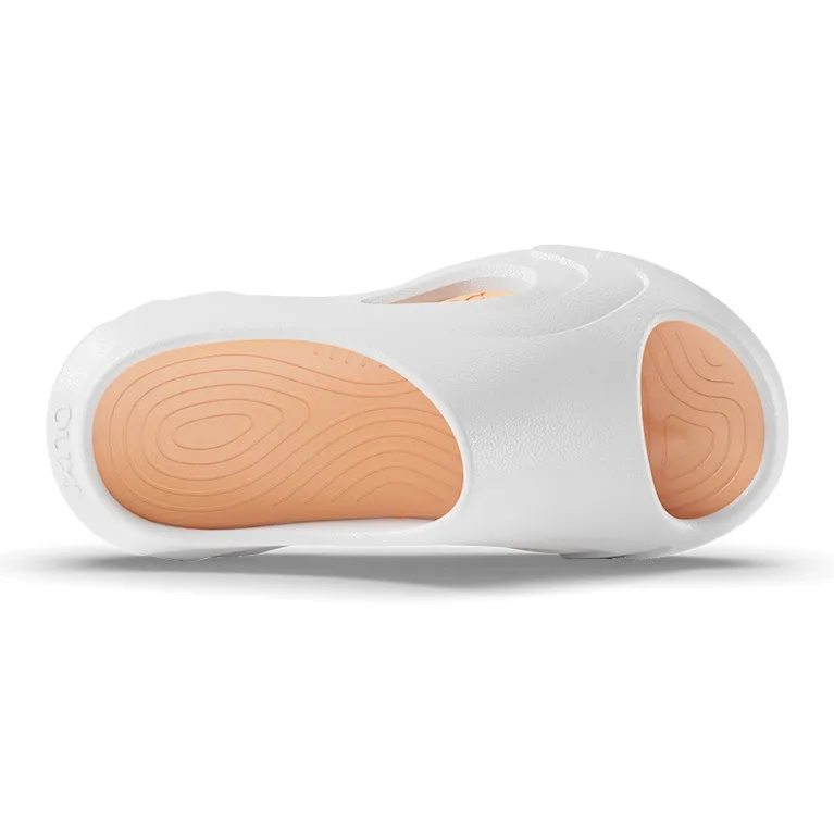 POSEE EVA Slide Slippers Unisex, White Black-23