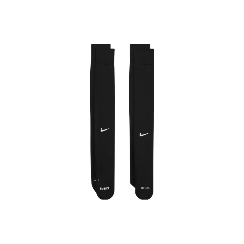 Nike SS23 Baseball/Softball Over-the-Calf Socks Thigh-high Socks Unisex 2 Pack Black-1