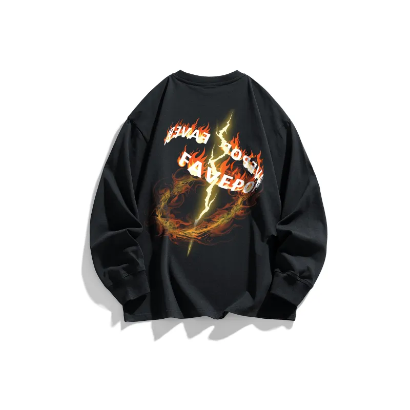 FAVEPOP Long Sleeved T Shirt Unisex-0