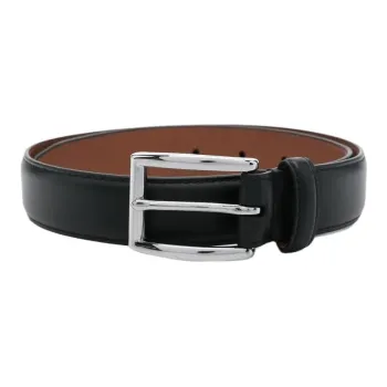Polo Ralph Lauren Cow Leather Belts Kids' Black Width 3CM