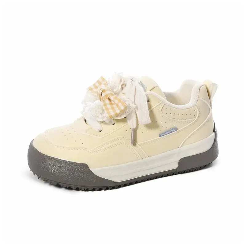FULLXUAN Japanese Minimalism Sports Low Top Skateboard Shoes Women's-6