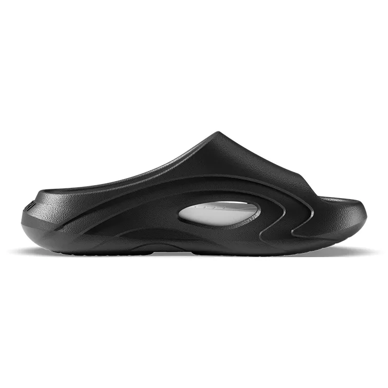 POSEE EVA Slide Slippers Unisex, White Black-7