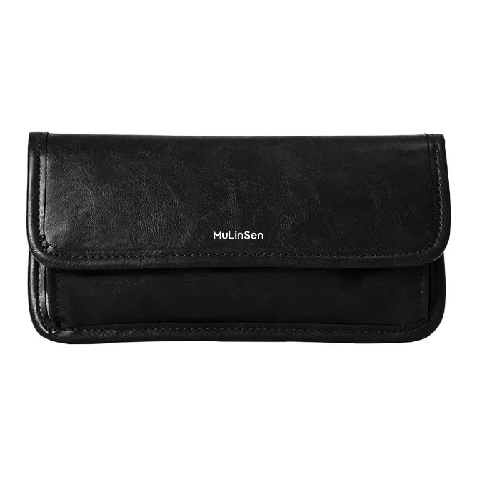 Mulinsen Pu Wallet Regular Men's Black/Vintage Green-0