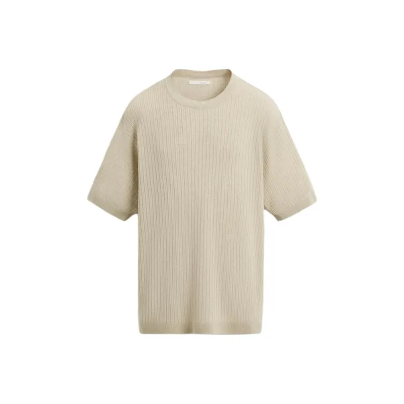 ZARA Knitwear Men Light Beige-0