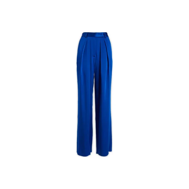 ROCHAS Satin-trim Palazzo Pants-0
