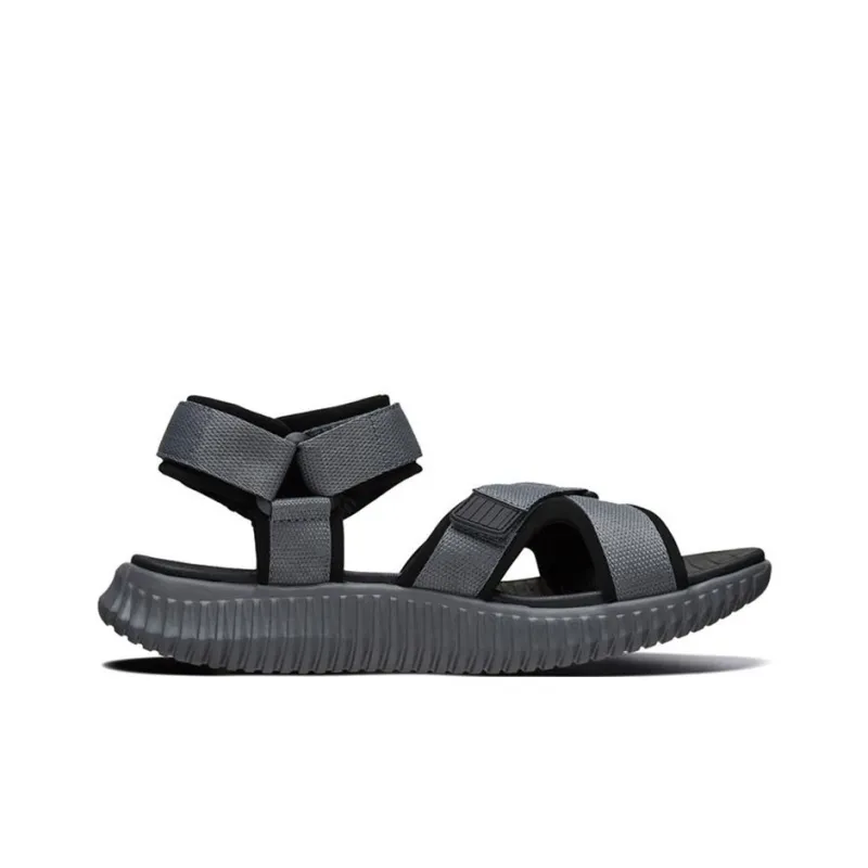Skechers Elite Flex Sandal 'Grey Black'-1