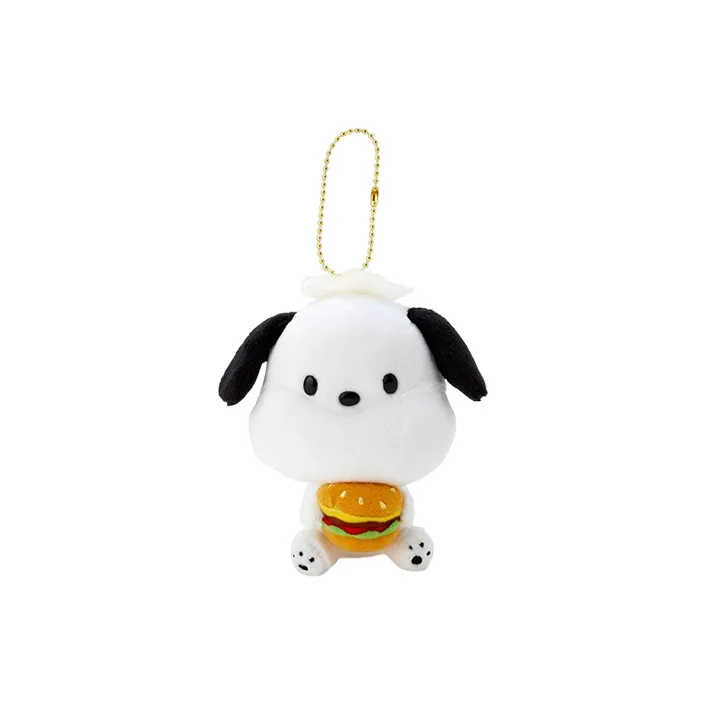 Sanrio Daiso Design, Pochacco Dolls Plush Pendant 12cm Height-0
