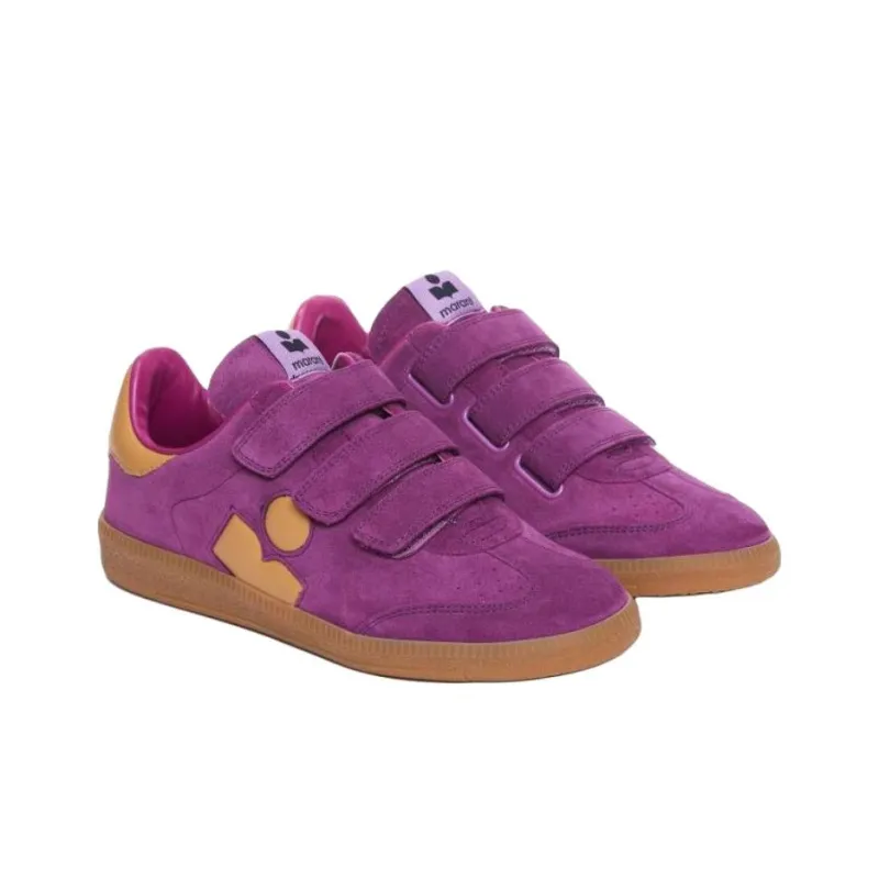 ISABEL MARANT Beth Low Top Skateboard Shoes Women's Purple-2