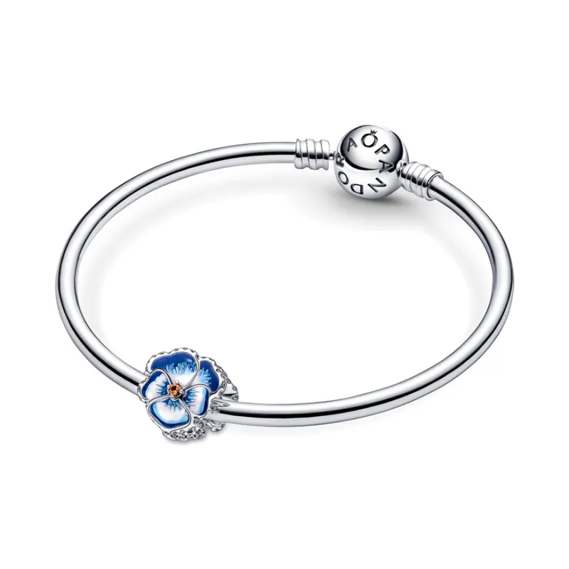 Pandora MOMENTS Bead Ornament Women's Silver-4