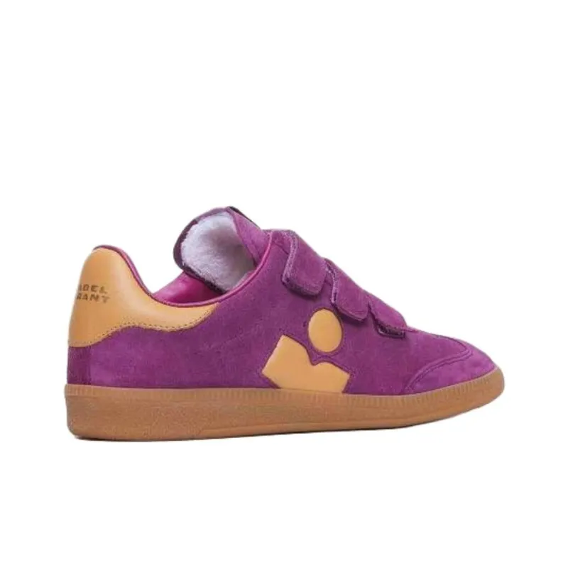 ISABEL MARANT Beth Low Top Skateboard Shoes Women's Purple-3