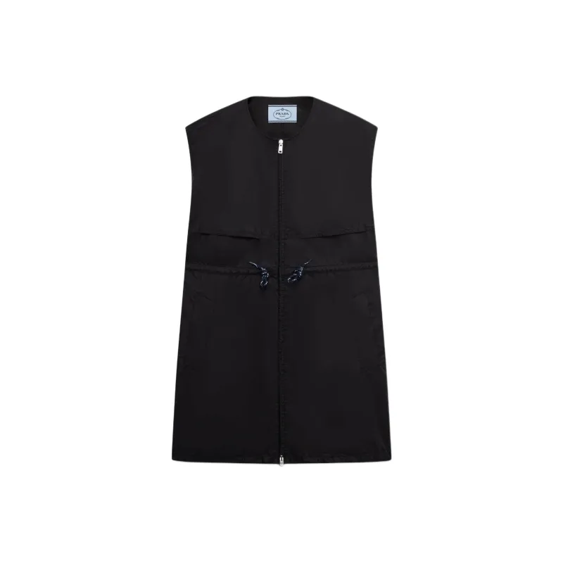 PRADA Sleeveless Dress Women's Black-0