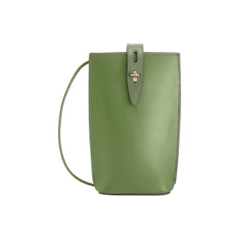 Furla Leather Shoulder Bag, Crossbody Bag Women's Green