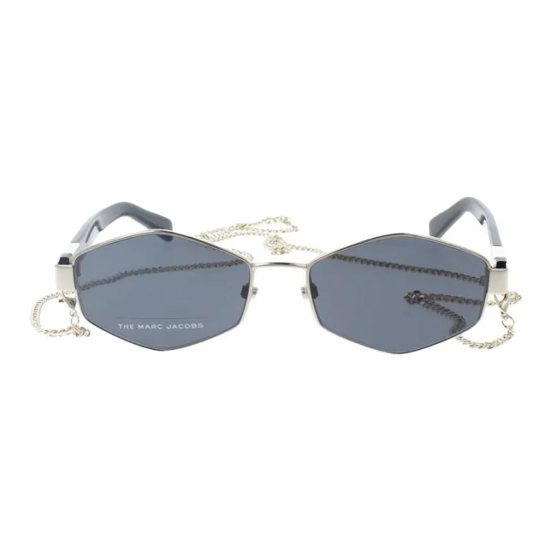 MARC JACOBS Metal Irregular Shape Sunglasses Women's Gold-1
