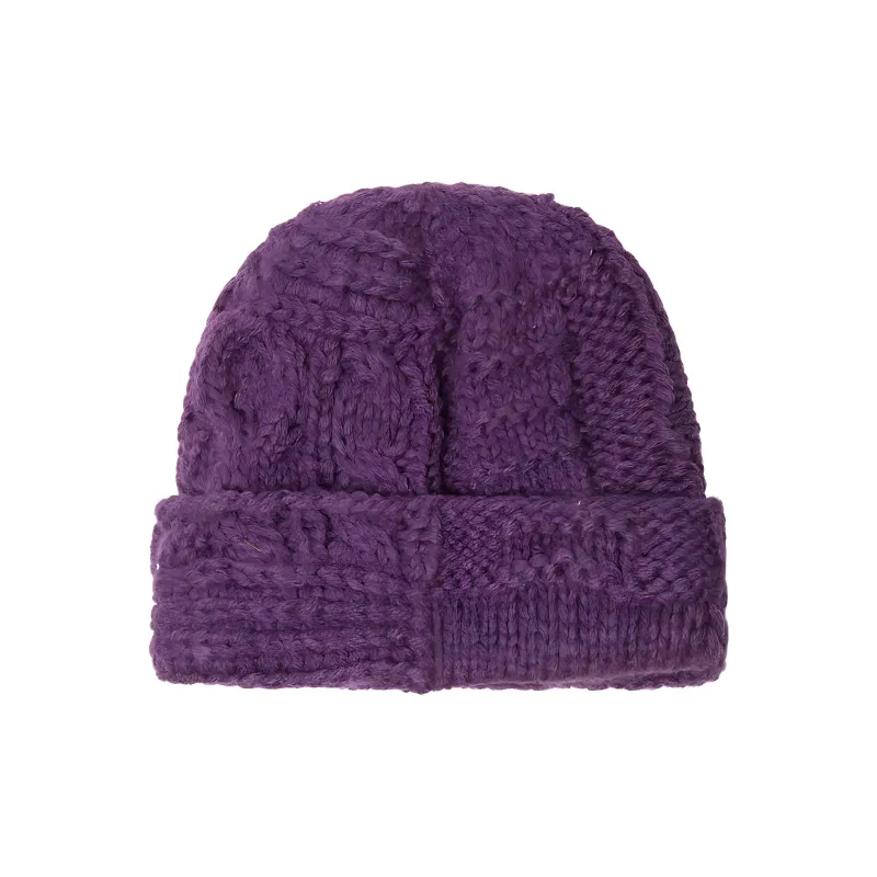 Stussy Knit Patchwork Beanie-1