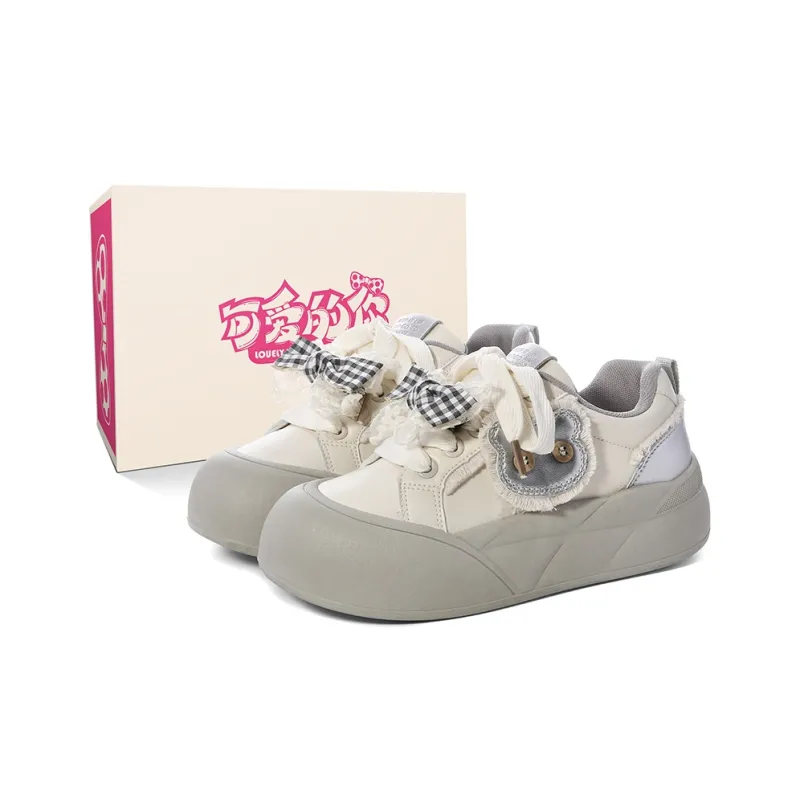 Lovely You Lightweight Anti-Slip Low-Top Skateboard Shoes Women's-24