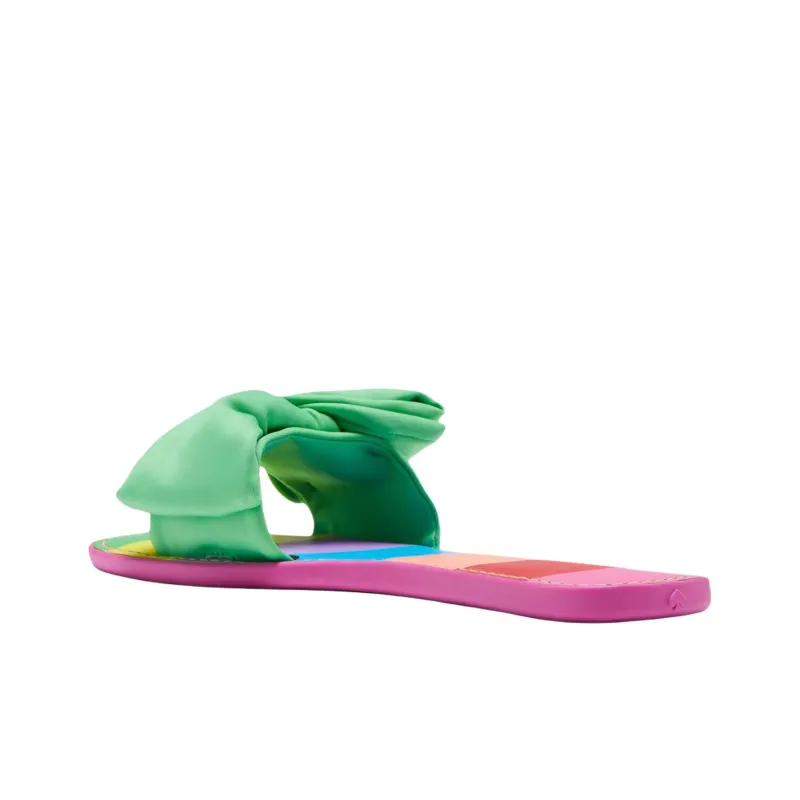 Kate Spade Slide Slippers Women's Green-3