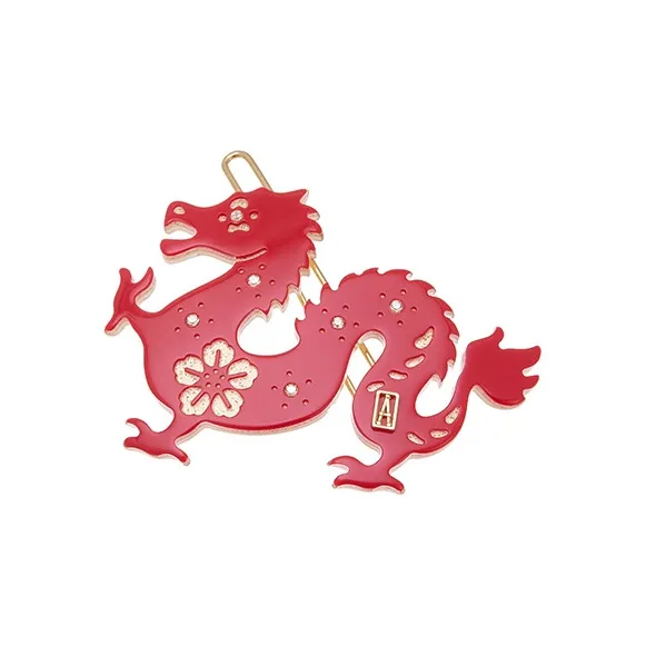 ALEXANDRE DE PARIS China Dragon Collection Edge Clip Hair Accessory Headpiece Women's-3