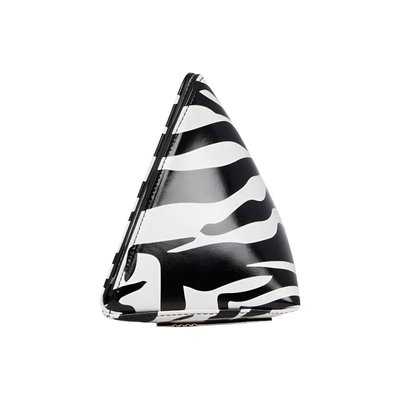 The Attico 8.30pm Logo-print Clutch Bag-2