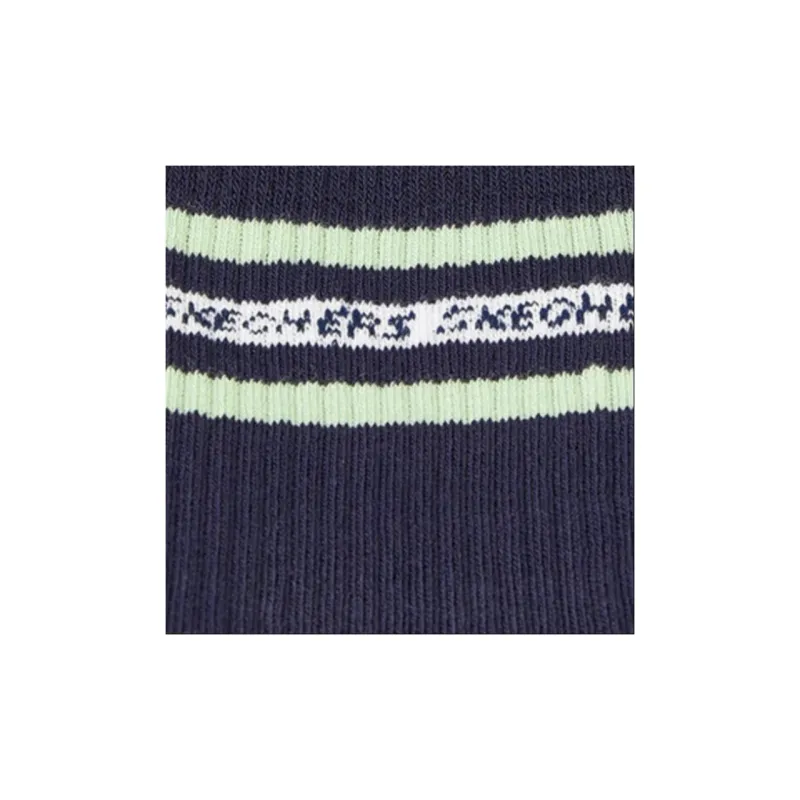 Skechers Mid-Calf Socks Unisex 2 Pack-3