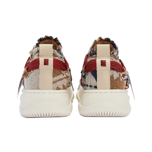 SMILEREPUBLIC Anti Slip Wear Resistant Low Top Canvas Shoes Unisex Multicolor-4