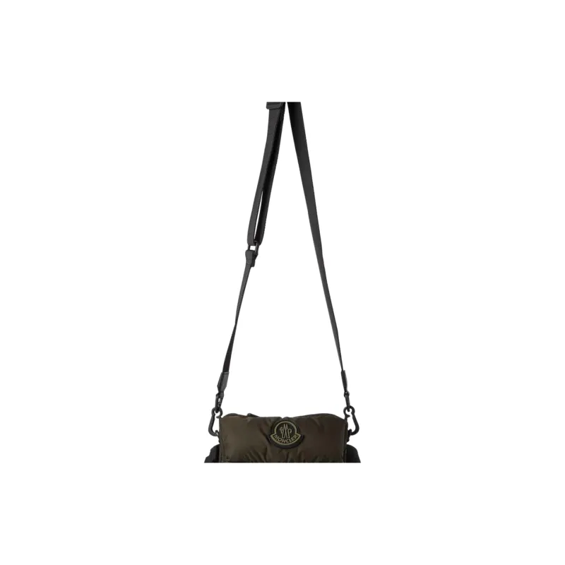 Moncler Polyamide Shoulder Bag Crossbody Bag Fanny Pack Men's Army Green-4