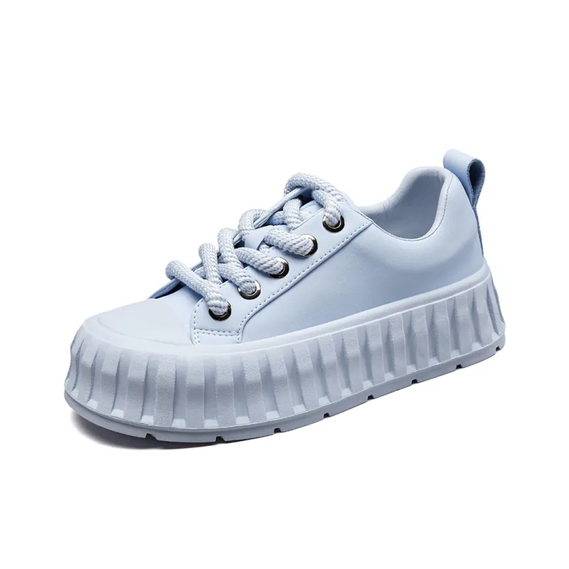 YEARCON Wear-Resistant Low-Top Skateboard Shoes Women's-1