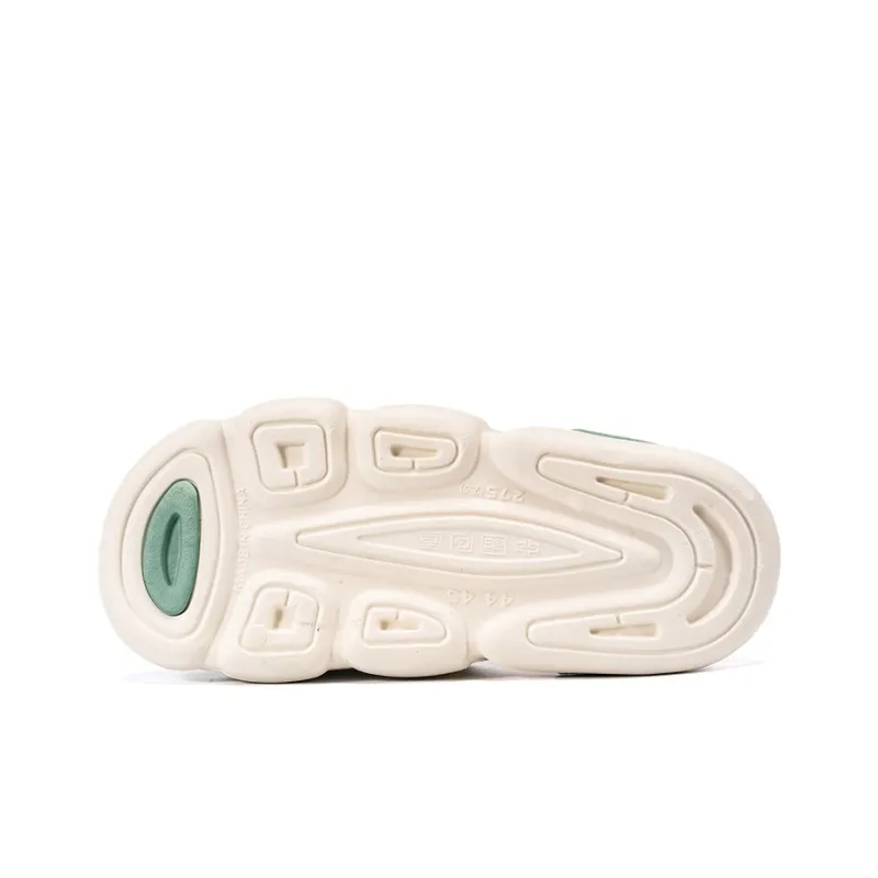 Pnj Cotton Sensory Slippers Unisex White Green-5