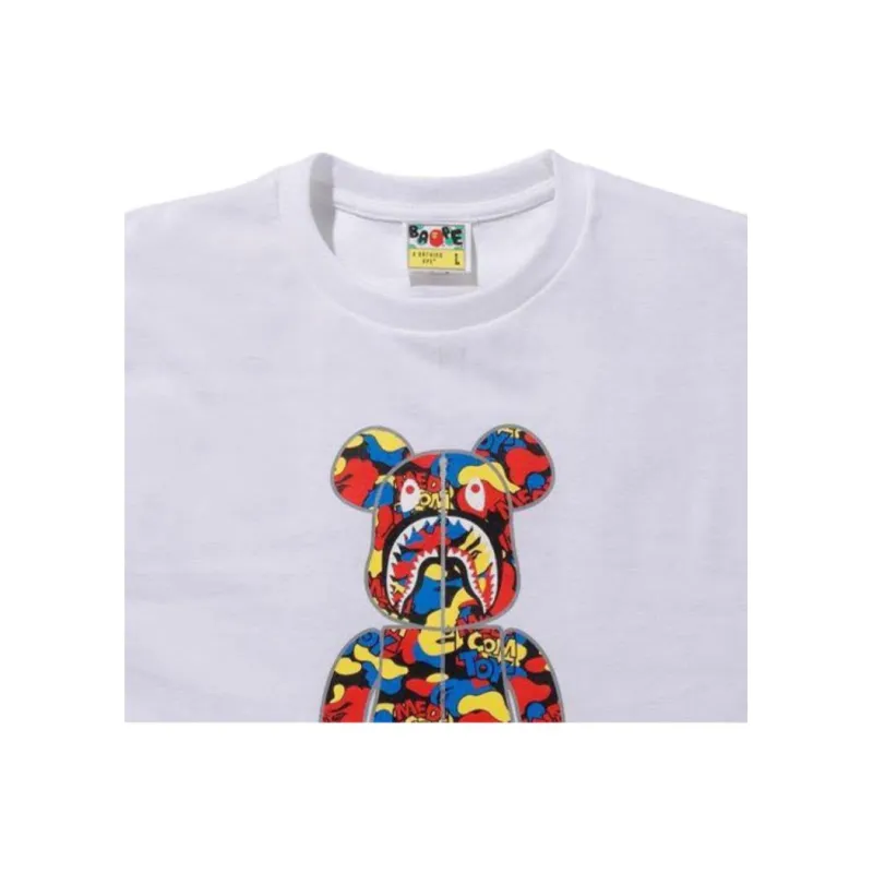 Bape X Medicom Toy Camo Bear Tee-5