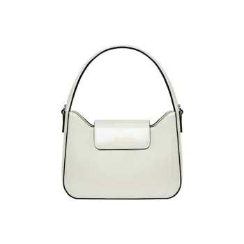 ROSA HERMOSO Vintage Design Smooth Line Cow Leather Shoulder Bag Crossbody Bag Handbag Candy Box Bag Women's