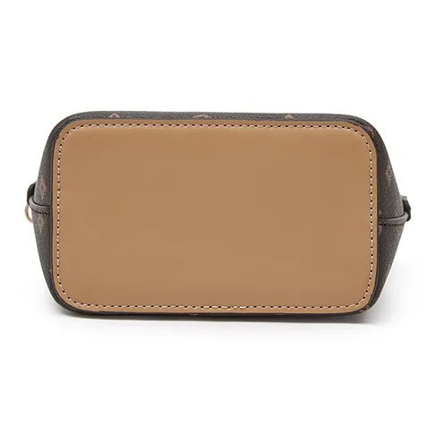 Old Man's Head Synthetic Leather Shoulder Bag, Crossbody Bag, Handbag Women's Coffee-4