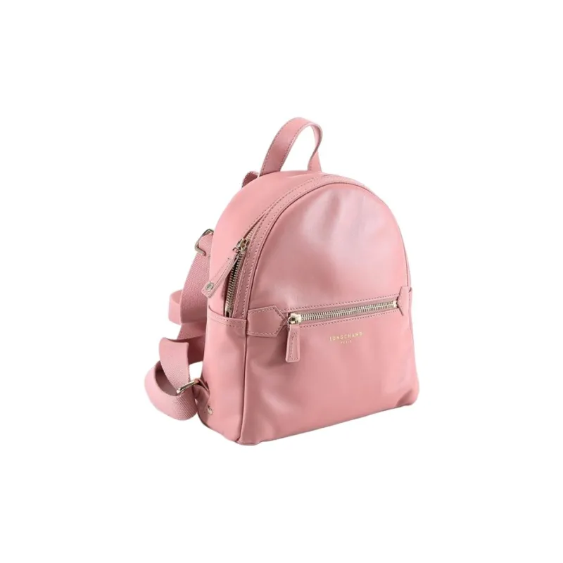 LONGCHAMP Cow Leather Backpack Women's Pink-2