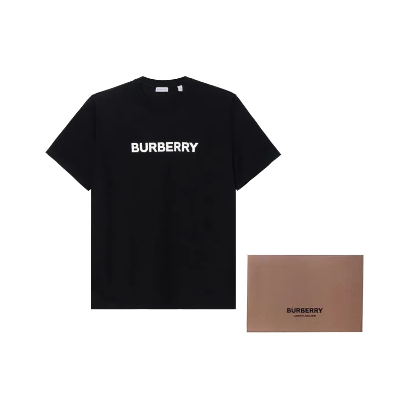 Burberry Logo print Cotton T shirt-6