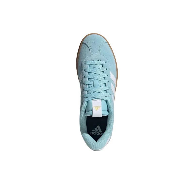Adidas VL COURT 3.0 Abrasion Resistant Low Top Skateboard Shoes Unisex Blue-2